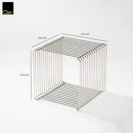 โต๊ะข้าง RENITA HOME รุ่น ADDY ขนาด 35X35X35 ซม. เหล็กอบสี สไตล์โมเดิร์น_7